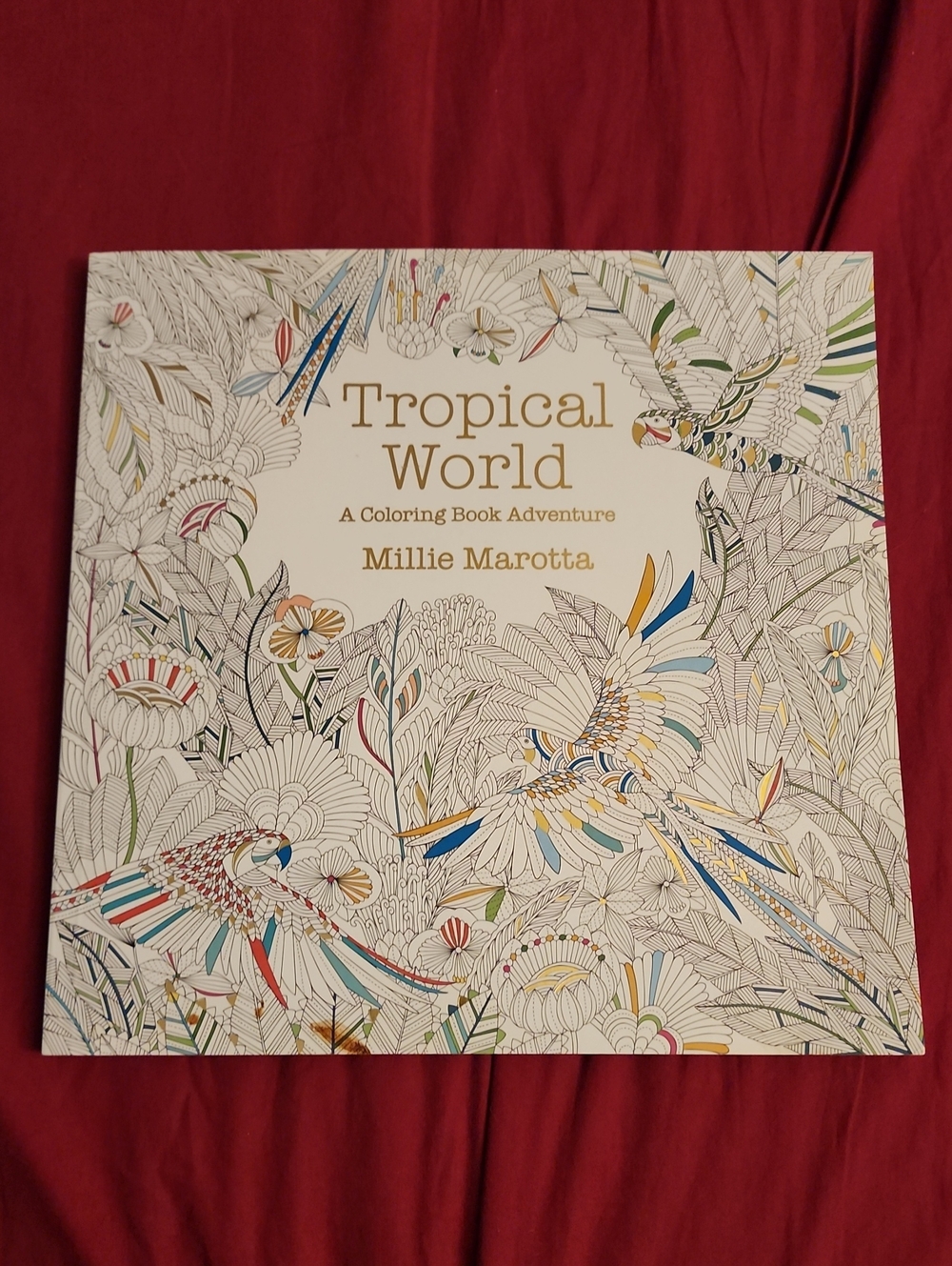 Tropical World Colouring Book